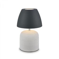 BRILONER Cera stolní lampa - 2,5W, 200lm, bezdrátová, IP44, LED, stmívatelná, teplá bílá, šedá/antracit 7593015