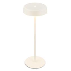 BRILONER Pala stolní lampička - 2W, 200lm, bezdrátová, LED, dotykový vypínač, stmívatelné, bílá 7668016