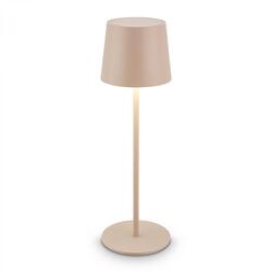 BRILONER Bota stolní lampa - 1,8W, 120lm, nabíjecí, LED, stmívatelné, dotykový vypínač, teplá bílá, béžová 7708011