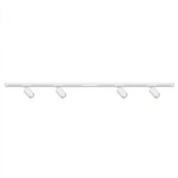 BRILONER Startovací sada lištový systém 150cm - 2x 230V lišta 1-fázová, 4 spoty GU10, bílé 8000046