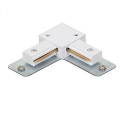 BRILONER Rohová spojka lištový systém 230V – 90 st., vysokonapěťový, 1-fázový, přisazený, bílá 8004006