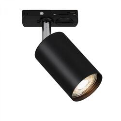 BRILONER LED spot GU10 lištový systém 230V – vysokonapěťový, 13,8cm, otočný/nastavitelný, černý 8005015