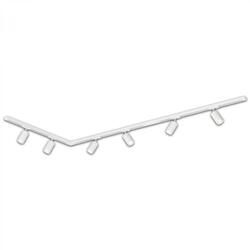 BRILONER Lištový systém sada 225 cm do L - 3x 230V lišta 1-fázová, 6x spot GU10, bílá 8010066