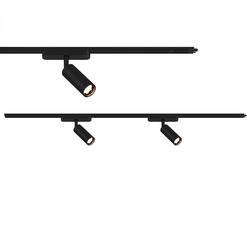 BRILONER Luxtrail lištový systém, prodlužovací sada, 2x LED spoty, černá 8026025