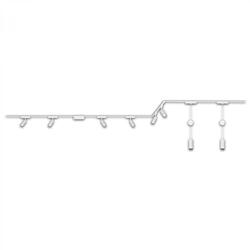 BRILONER Luxtrail lištový systém, 6x spot, 2x závěsná svítidla, do U/Z, bílá 8037086