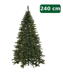 Umělý vánoční stromek 240 cm, smrk Carmen s 2D jehličím