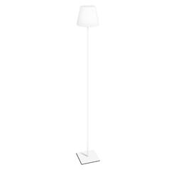 CENTURY LED venkovní stojací lampa ALTEA nabíjecí USB 3000K IP44 bílá