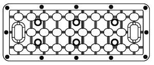 CENTURY SADA 3 čoček 40x120d pro svítidlo EXTREMA
