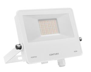 CENTURY LED reflektor PORTEO bílá 40W 3000/4000/6500K IP65