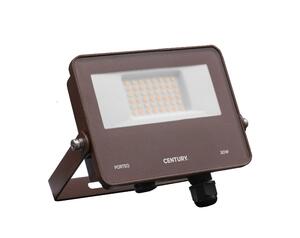 CENTURY LED reflektor PORTEO corten 30W 3000/4000/6500K IP65