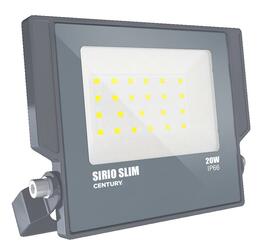 CENTURY LED reflektor SIRIO SIRIO SLIM 20W 6000K 110d 147x160x28mm IP66 IK08