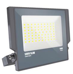 CENTURY LED reflektor SIRIO SLIM 50W 6000K 110d 178x200x28mm IP66 IK08