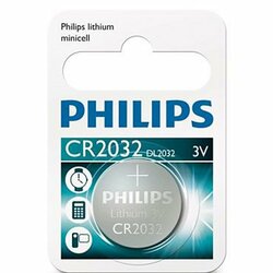 Baterie lithiová 3V Philips CR2032 1kus