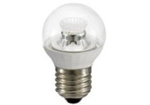 LED žárovka kapka KP25V4 P45 4W E27 2700K