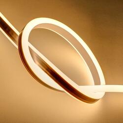 Dvoustranný LED Neon, teple bílá, IP44, 1 m