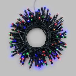 XmasKing Led bateriový řetěz s časovačem a DO, 20m 500LED venkovní, mix barev