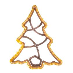 DecoLED LED světelný stromeček, 49 x 58 cm, teple bílá