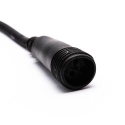 DecoLED Zdrojový kabel exteriér, černý, 1,5 m, IP67, stmívač a časovač