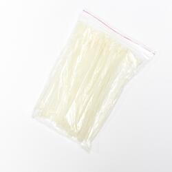 DecoLED Stahovací pásky, sada 100 kusů, bílé, 20cm
