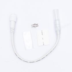 DecoLED Přípojka mezi světelnou hadicí a systémy EASY FIX 0,25m, bílý, samičí