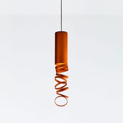 Artemide závěsné svítidlo Decomposé Design Collection E27 oranžová