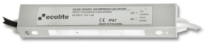 Ecolite El. trafo 230V-12V, 1.5A, 18W DX-WP-18W/IP67