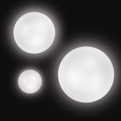 Artemide stropní a nástěnné svítidlo Itka 50 E27 3x max 12 W bílá