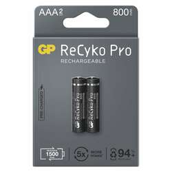 EMOS Nabíjecí baterie GP ReCyko Pro Professional AAA (HR03), 2 ks B2218