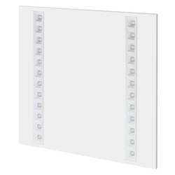 EMOS LED panel troffer 60x60, čtvercový vestavný bílý, 27W, neutrální bílá, UGR ZR1722