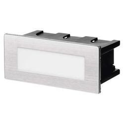 EMOS LED orientační vestavné svítidlo 123×53, 1,5W tep. bílá IP65 1545000080