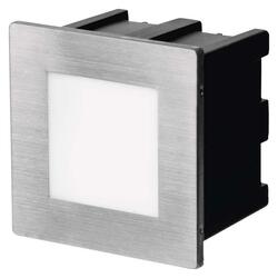 EMOS LED orientační vestavné svítidlo 80×80 1,5W neutr. bílá IP65 1545000110