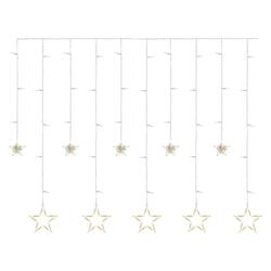 EMOS LED vánoční závěs - hvězdy, 185x105 cm, vnitřní, teplá bílá DCGW12