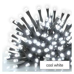 EMOS Standard LED spojovací vánoční řetěz – rampouchy, 2,5 m, venkovní, studená bílá D1CC01