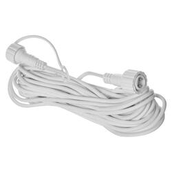 EMOS Prodlužovací kabel pro spojovací řetězy Profi bílý, 10 m, venkovní i vnitřní D2ZW01