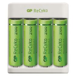 EMOS Nabíječka baterií GP Eco E411 + 4× AA 2100 + 4× AAA 800 B51418
