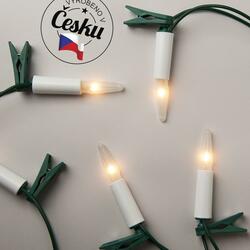 Souprava Asteria bílá SV-16, 16 žárovek 14V/0,1A s bílým soklem