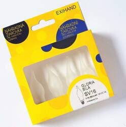 Blistr 3 žárovky Gloria bílá 14V/0,1A