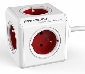 PowerCube Extended,červená 3m