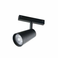 Systém 48 V - reflektor Davinci Tema, černý, LED, 20 W, 1930 lm, 4000 K, 16,1x19,7x8 cm