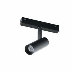 Systém 48 V - reflektor Davinci Tema, černý, LED, 5 W, 490 lm, 3000 K, 16,1x14,5x4 cm