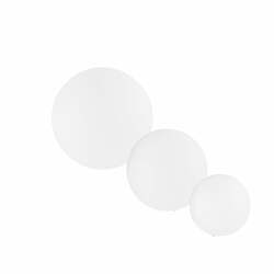 Venkovní svítidlo Lume da Giardino Geco, bílá, 1xE27, IP65, výška 40 cm, kabel 250 cm