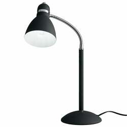 Stolní lampa LUME PEOPLE, černá, 1 x E27, 17 x 52 cm