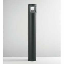 Sloupkové svítidlo PALETTO LED WAMI antracit hliník 12 W 1530 lm CCT IP65 81x12x12 cm