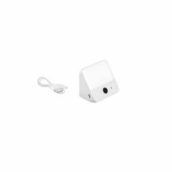 Nabíjecí podlinkové LED svítidlo LEDBAT, bílý polykarbonát, LED 1,25 W, 100 lm, 3000 K, stmívatelné, s IR senzorem