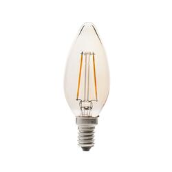 FARO LED žárovka svíčka filament AMBER E14 2W 2200K