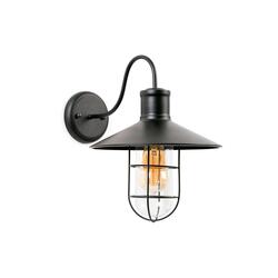 FARO MARINA nástěnná lampa, černá