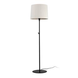 FARO SAMBA černá/skládaná béžová stojací lampa