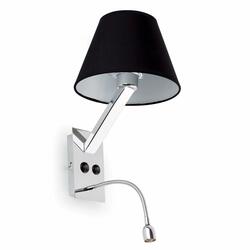 FARO MOMA nástěnná lampa, černá