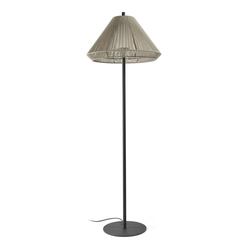 FARO SAIGON OUT 1950 C70 stojací lampa, šedá/béžová
