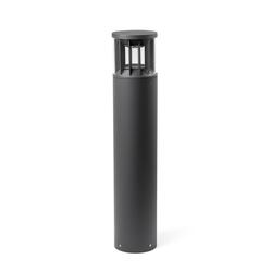 FARO SCREEN sloupková lampa, tmavě šedá, 2700K 360st CASAMBI